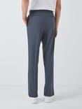 Kin Leo Wool Blend Slim Fit Trousers, Airforce Blue