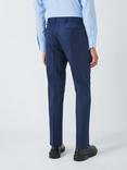 John Lewis Clarendon Wool Regular Suit Trousers, Royal Blue