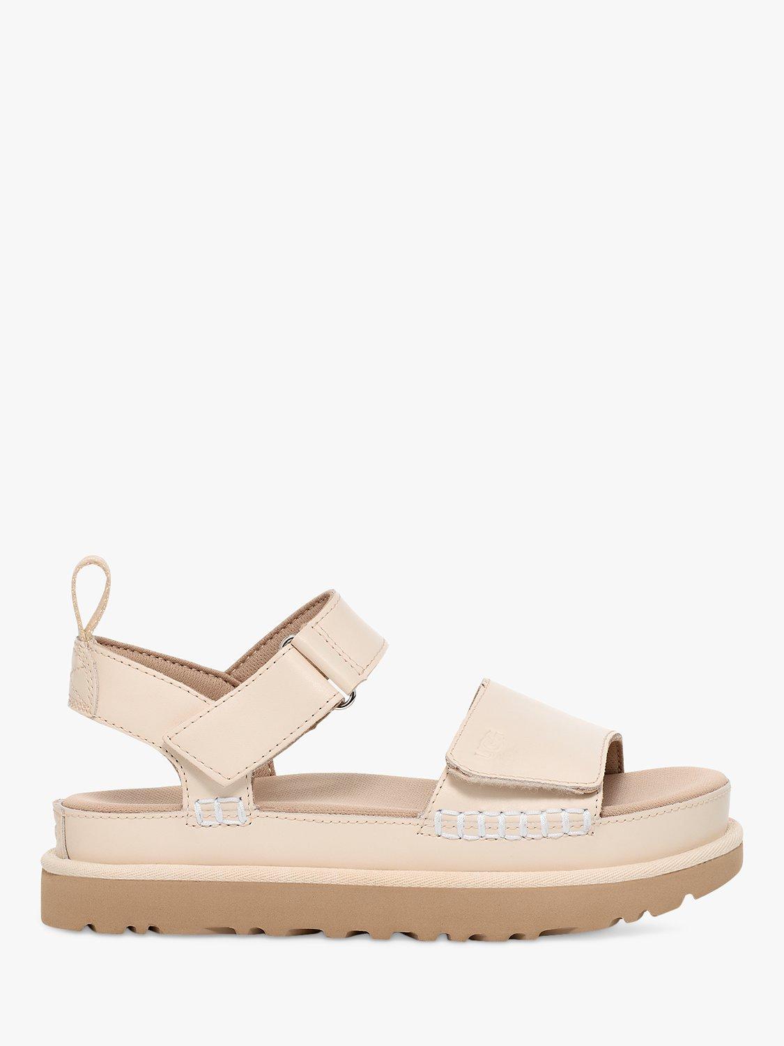 UGG Goldenstar Leather Flatform Sandals, Jasmine