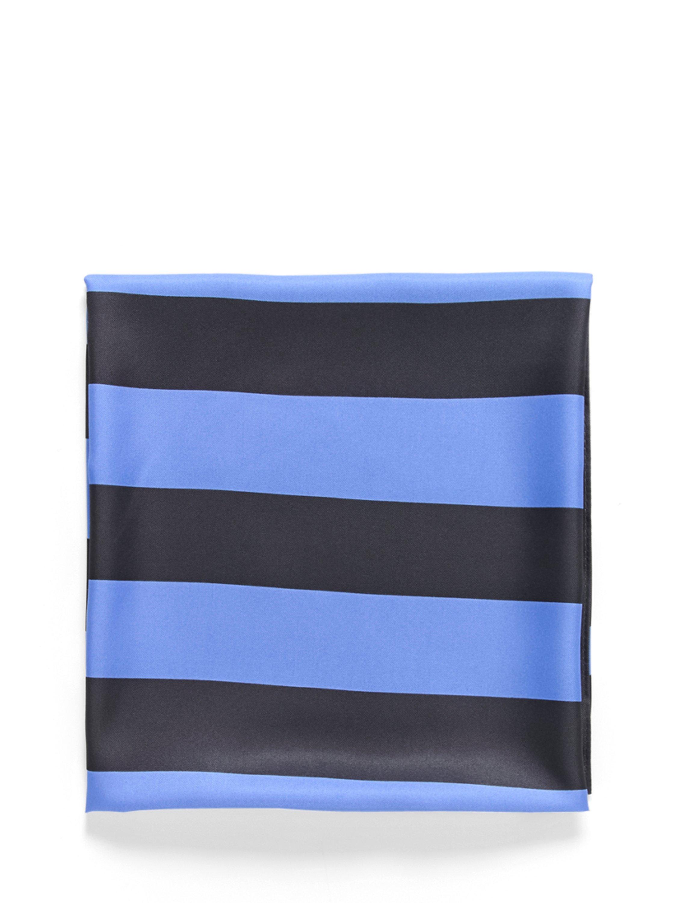 Part Two Namira Stripe Scarf, Blue Bonnet