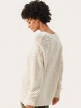 Part Two Fabianne Pointelle Organic Cotton Jumper