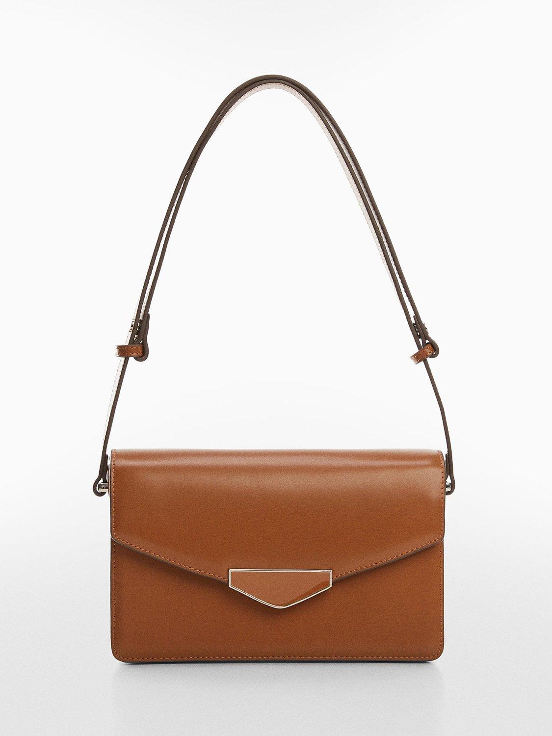 Mango Cora Cross Body Bag, Medium Brown, One Size