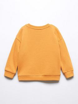 Mango Baby Tiger Jumper, Yellow - view 2, Yellow