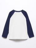 Mango Baby Adventure Long Sleeve T-Shirt, Navy