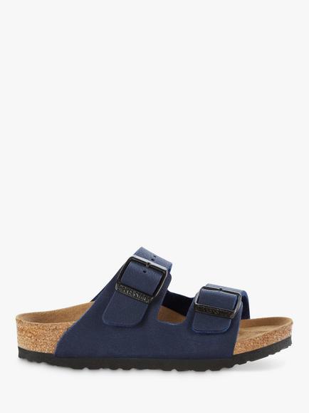 Birkenstock Kids' Arizona Birko-Flor® Sandals, Navy