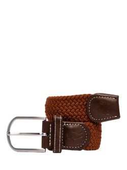 Swole Panda Recycled Woven Belt, Brown