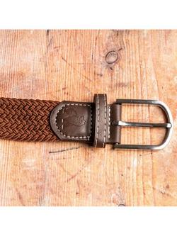 Swole Panda Recycled Woven Belt - view 2, Brown