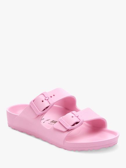 Birkenstock Kids' Rio Double Strap Sandals, Pink Clay, Pink Clay