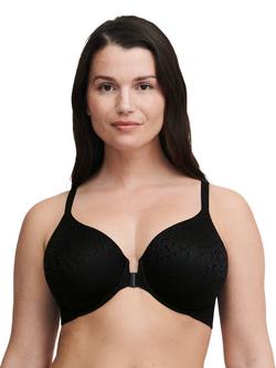 Chantelle Norah Comfort Front Fastening Moulded Bra, Black