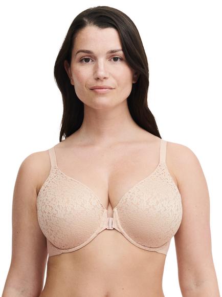 Chantelle Norah Comfort Front Fastening Moulded Bra, Golden Beige