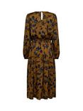 MOS MOSH Tati Garden Jacquard Midi Dress, Tapenade