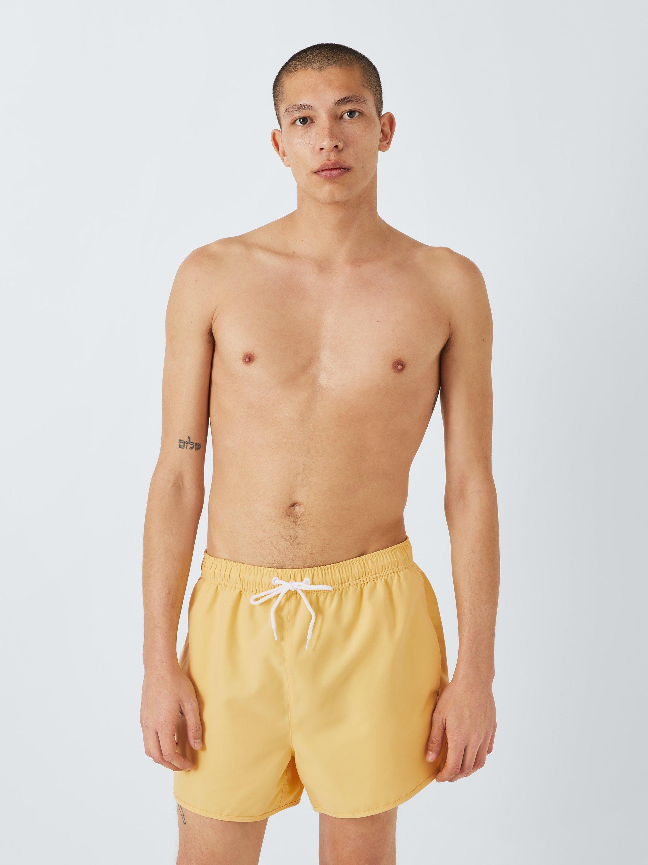 John Lewis ANYDAY Plain Swim Shorts Yellow