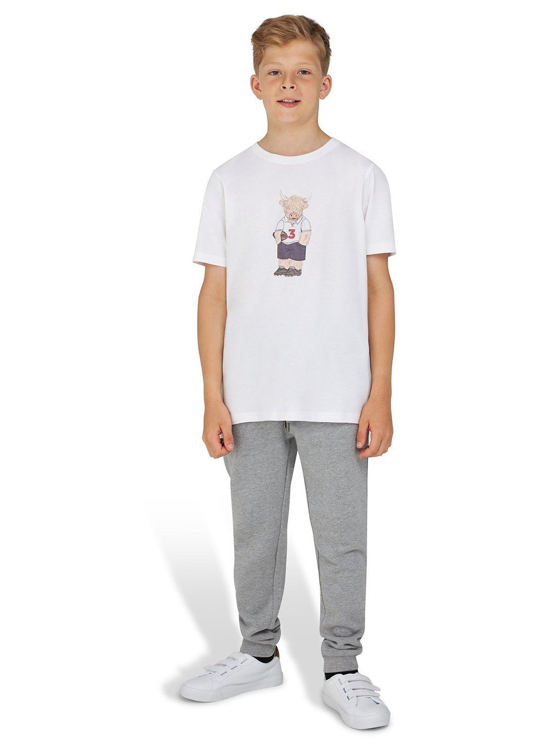 Raging Bull Kids' Bully Boy T-Shirt, White