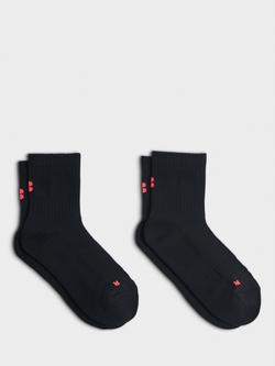 Sweaty Betty Crew Running Socks, Pack of 2, Black