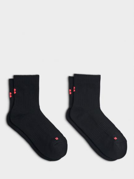 Sweaty Betty Crew Running Socks, Pack of 2, Black
