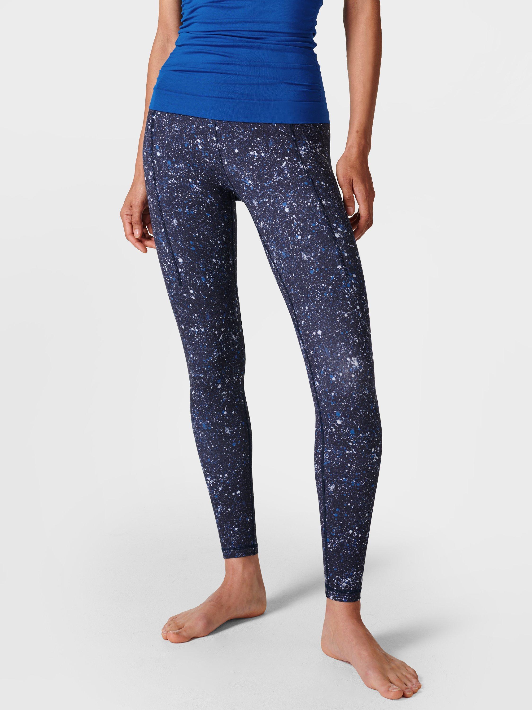 Sweaty Betty Super Soft Yoga Leggings, Blue/Multi