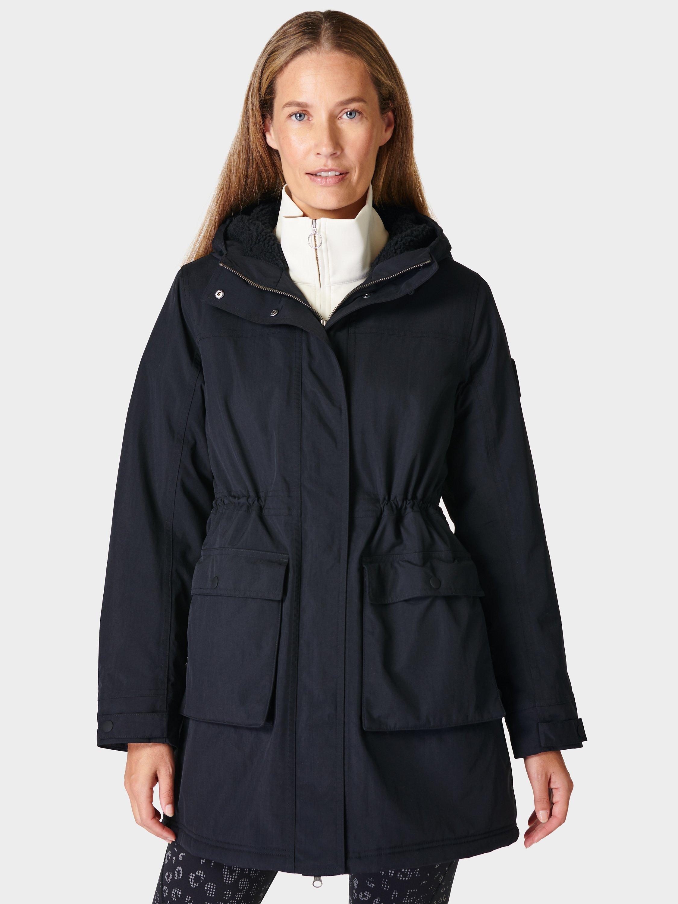Sweaty Betty Winter Stride Waterproof Parka Black