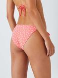 John Lewis ANYDAY Jacquard Flower Bikini Bottoms, Pack of 2, Bright Coral