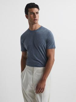 Reiss Bless Crew Neck T-Shirt, Pack of 3 - view 2, Multi Melange