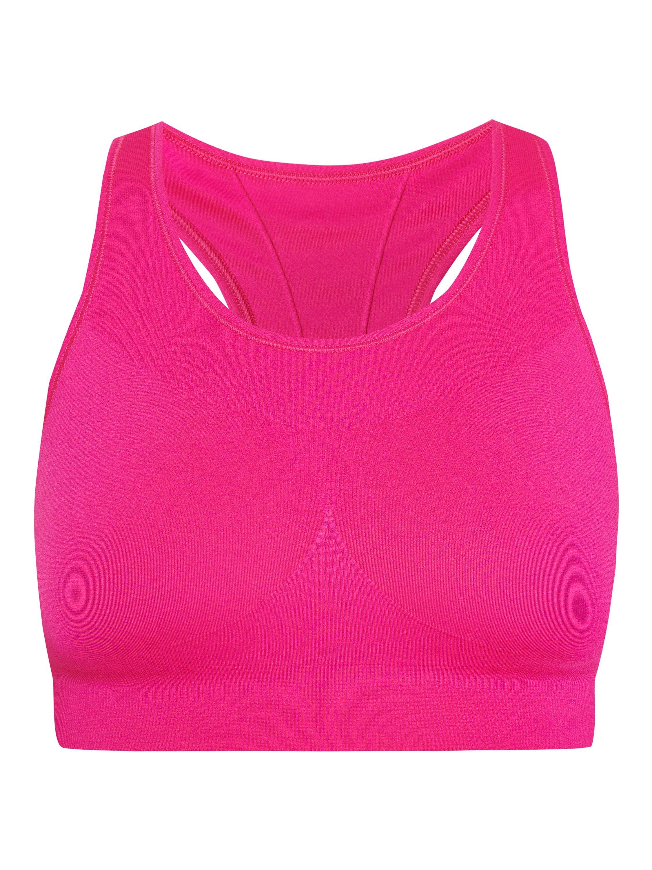 Product image 6 of 6, which shows Sweaty Betty Stamina Workout Sports Bra, Punk Pink, XXXL