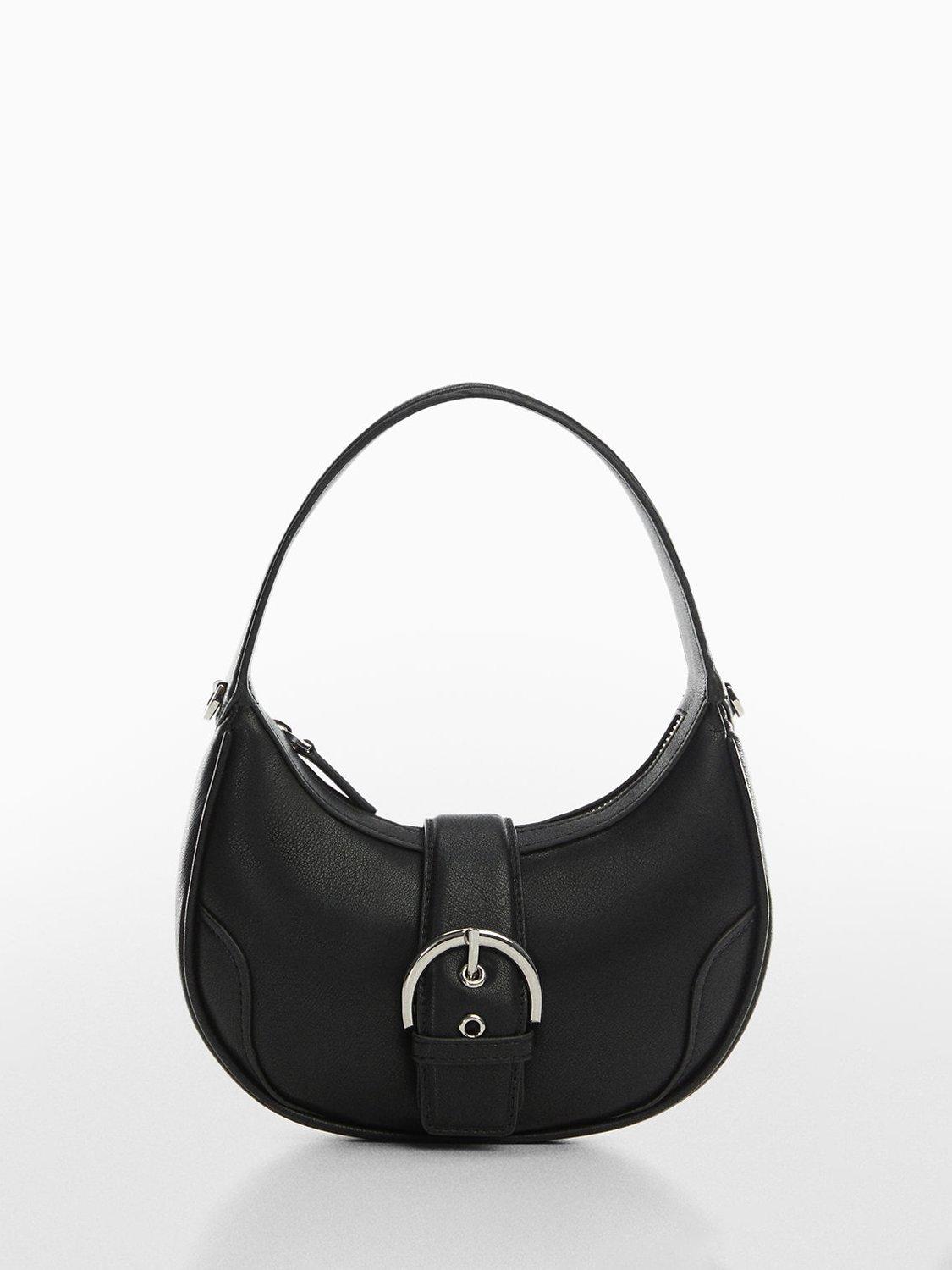 Mango Puffy Bag, Black, One Size