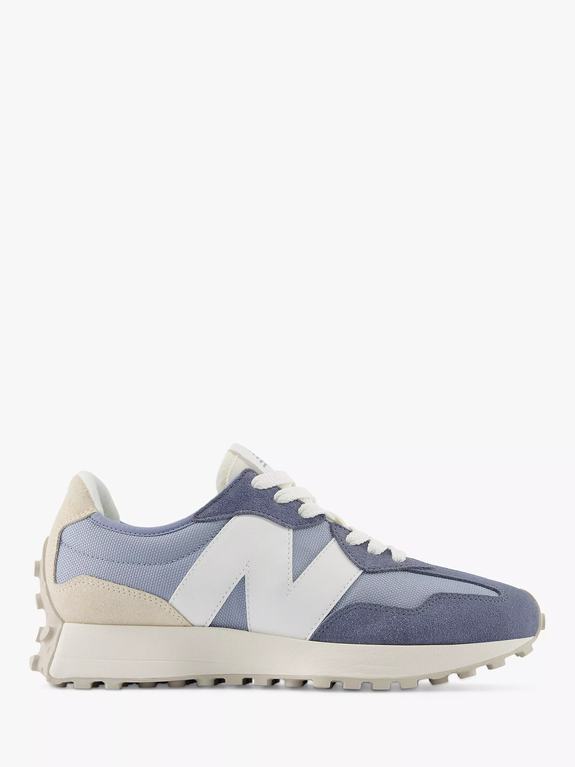 New Balance 327 Suede Mesh Trainers