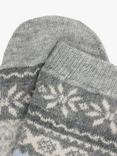 Dear Denier Ellen Recycled Wool Cashmere Blend Fairisle Socks