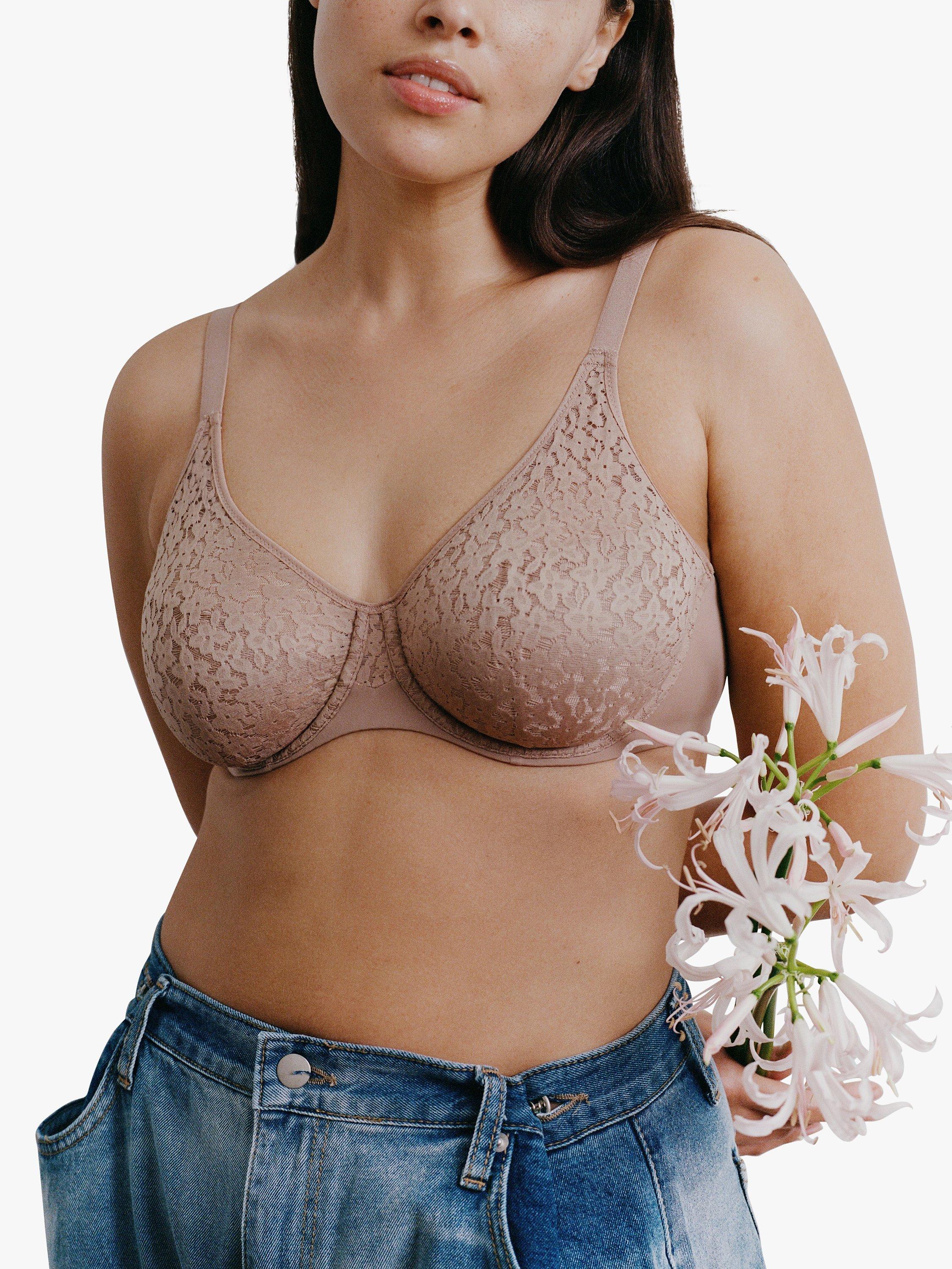 Product image 7 of 8, which shows Chantelle Norah Comfort Underwired Bra, Coffee Latte, 36DD