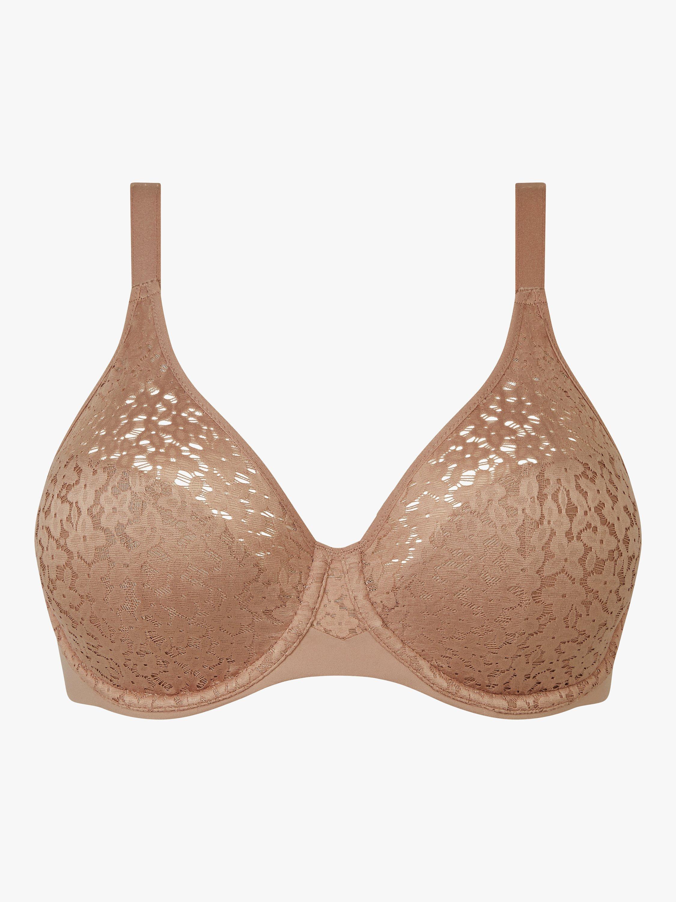 Product image 8 of 8, which shows Chantelle Norah Comfort Underwired Bra, Coffee Latte, 36DD