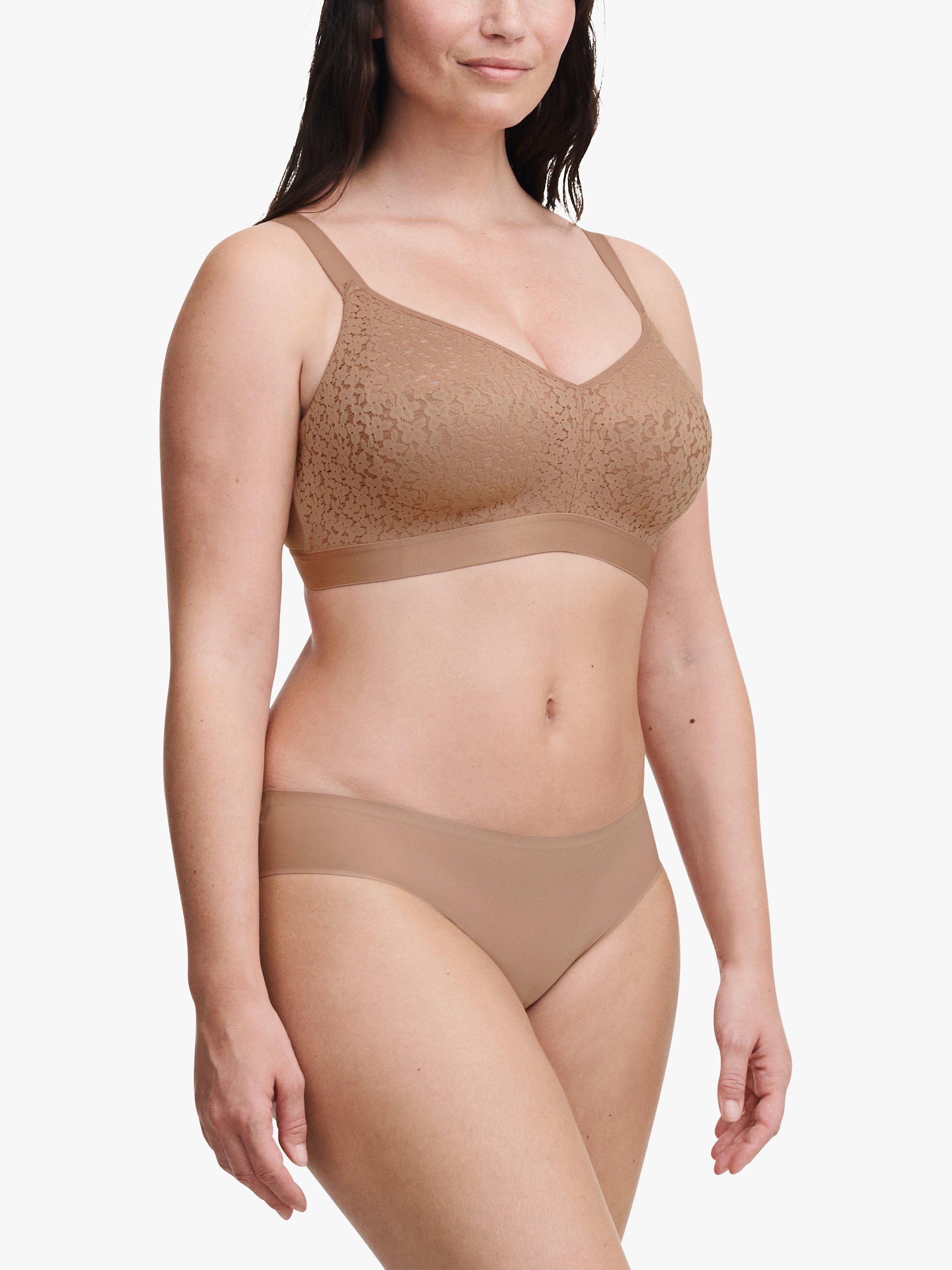 Product image 5 of 8, which shows Chantelle Norah Comfort Non-Wired Support Bra, Coffee Latte, 32F