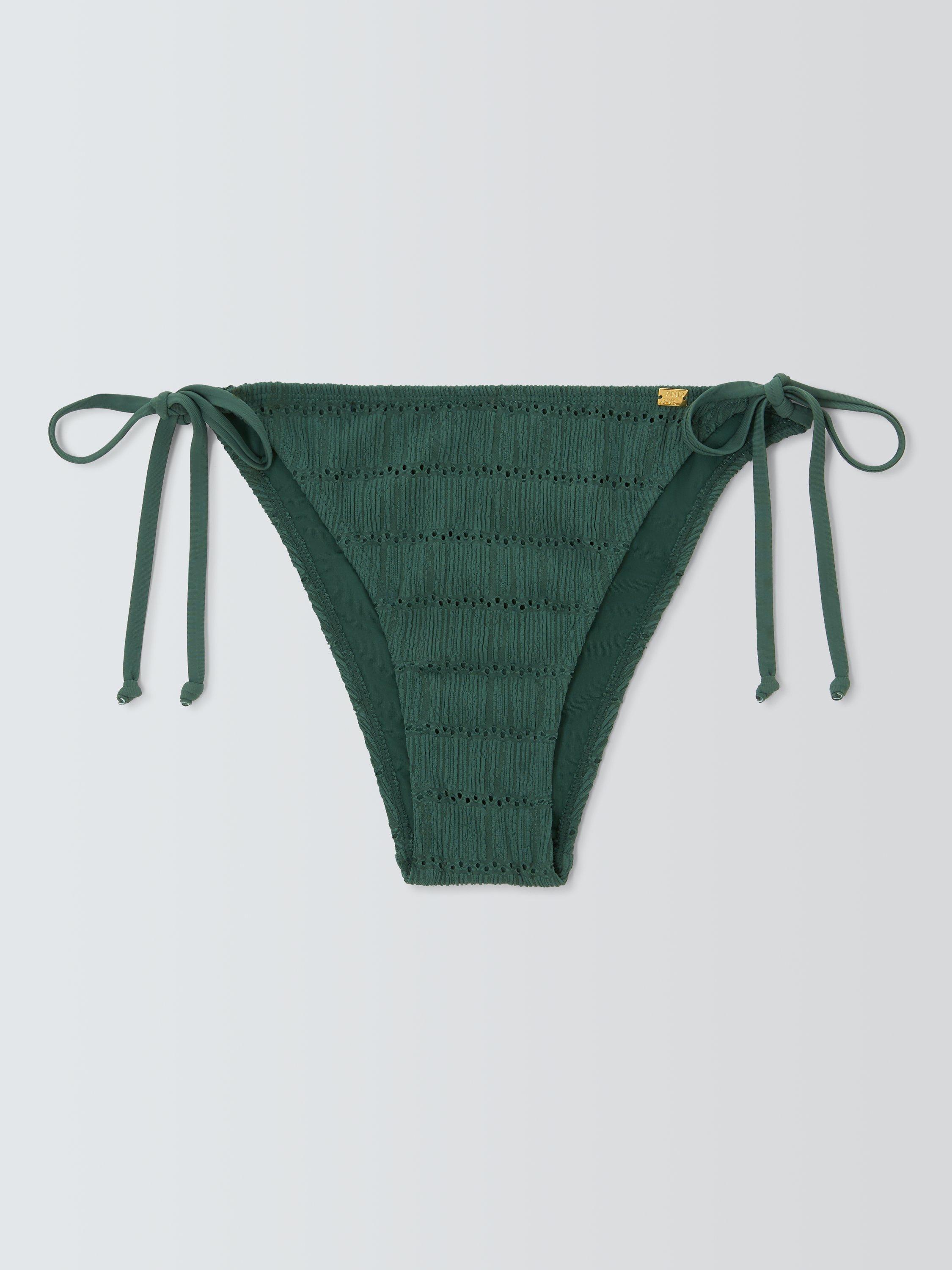 AND/OR Bali Crochet Bikini Bottoms, Green, 18