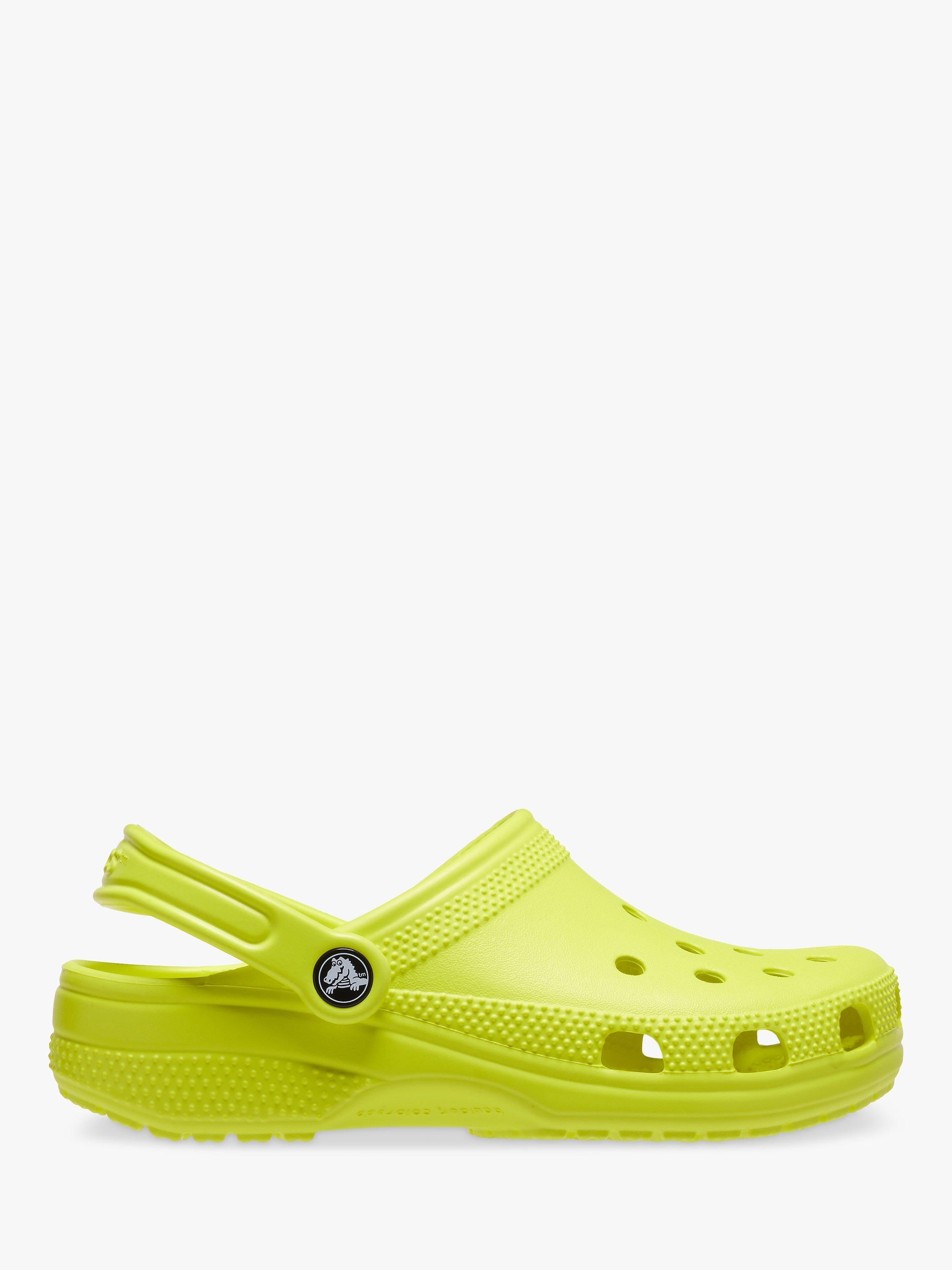 Lime crocs on sale