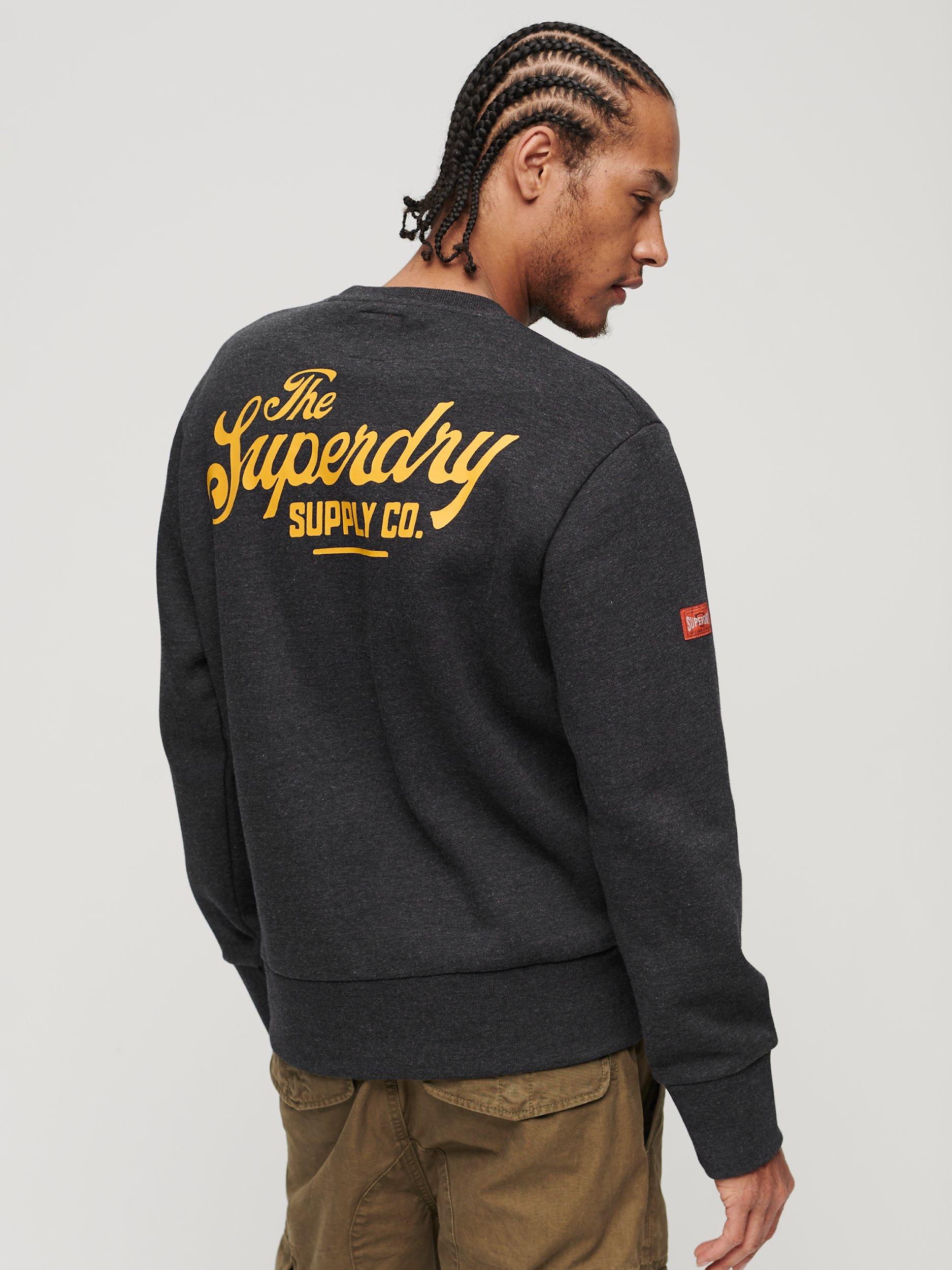 Product image 2 of 7, which shows Superdry Workwear Trade Jumper, Black/Multi, XL