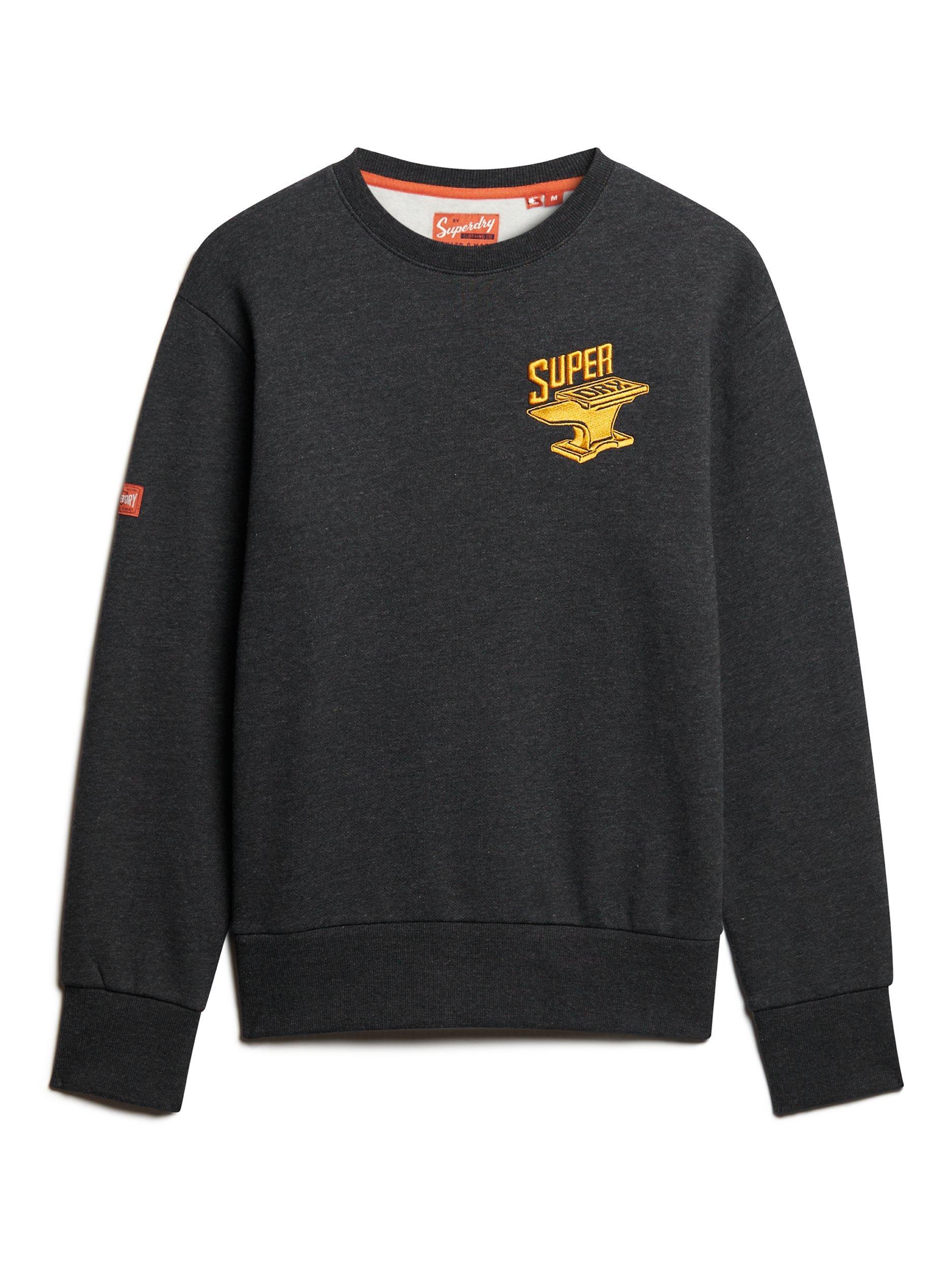 Product image 6 of 7, which shows Superdry Workwear Trade Jumper, Black/Multi, XL
