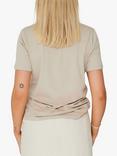 A-VIEW Stabil Short Sleeve Top, Beige