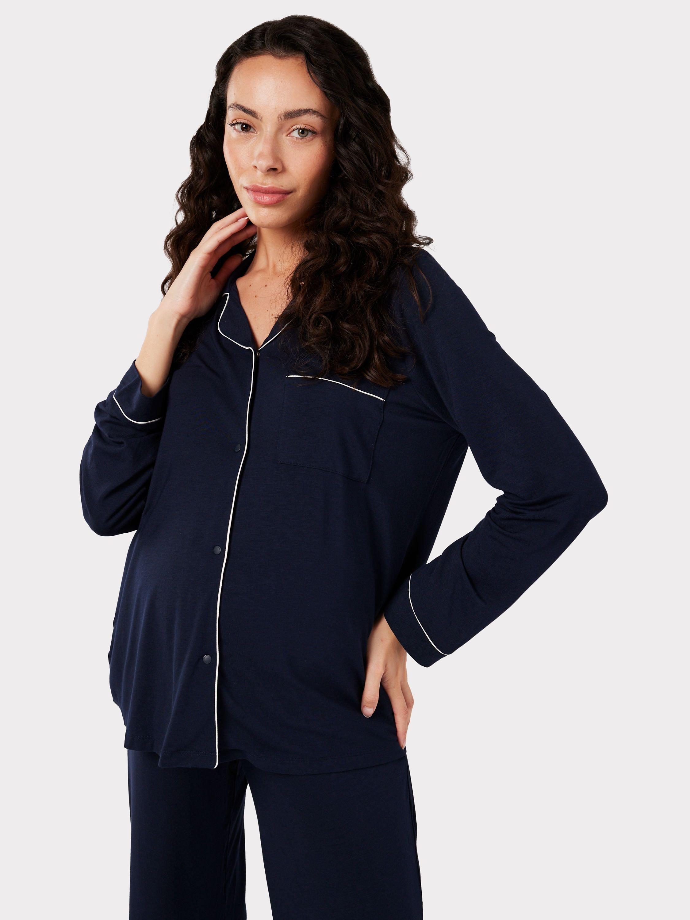 Chelsea Peers Modal Long Shirt Maternity Pyjama Set