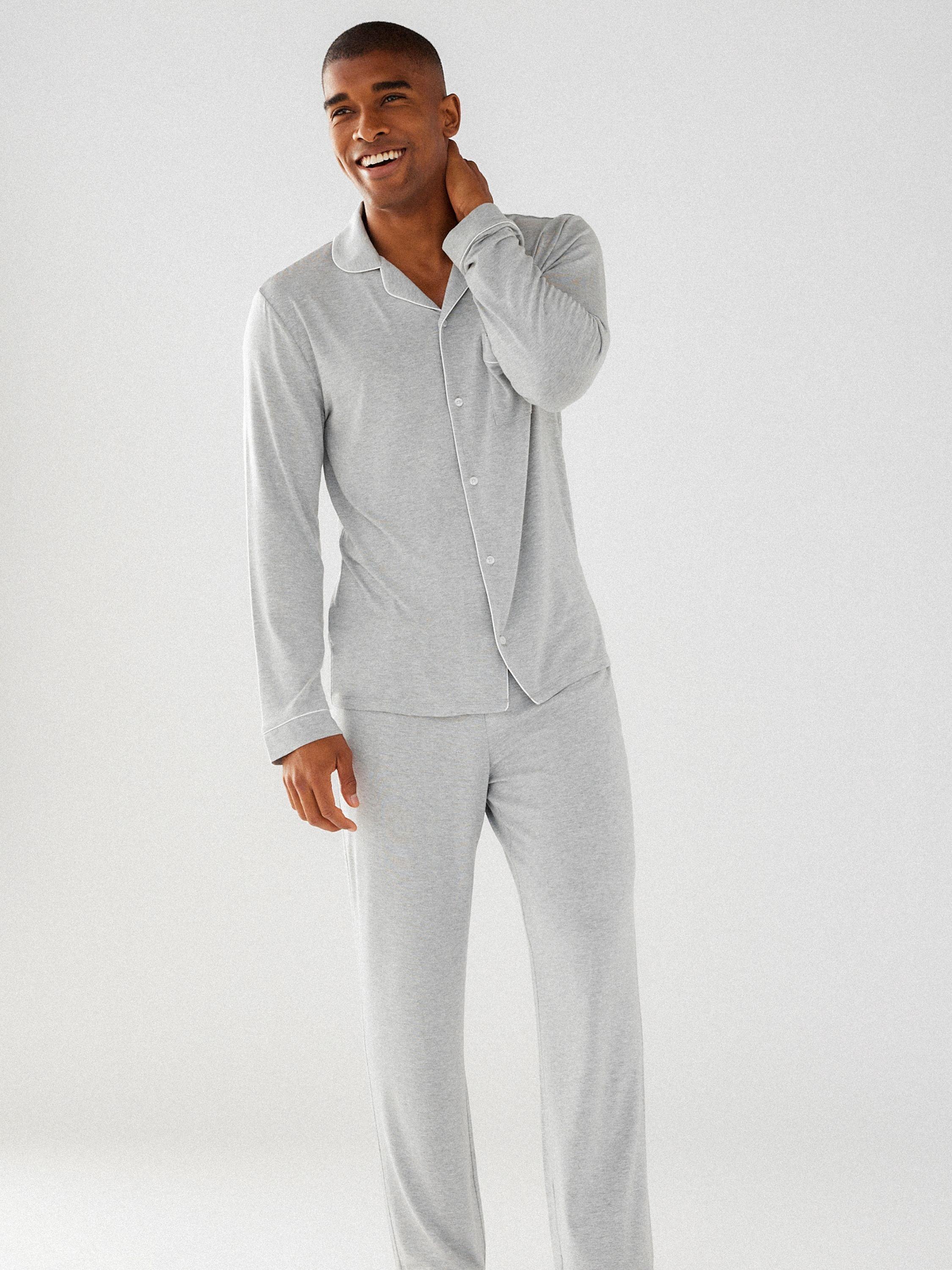 Chelsea Peers Modal Long Shirt Pyjama Set