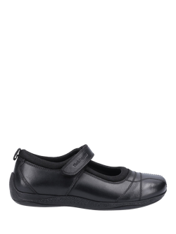 Hush Puppies Kids' Clara Senior School Shoes, Black, Black