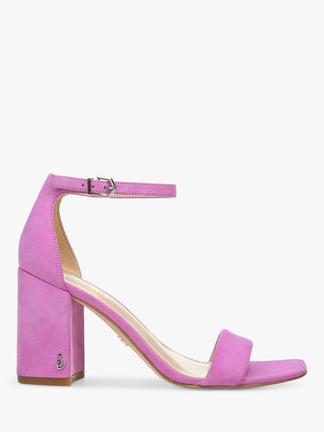 Product image 1 of 5, which shows Sam Edelman Daniella Heeled Sandals, Violet, 6.5
