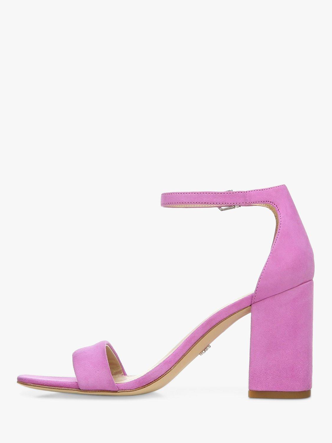 Product image 2 of 5, which shows Sam Edelman Daniella Heeled Sandals, Violet, 6.5
