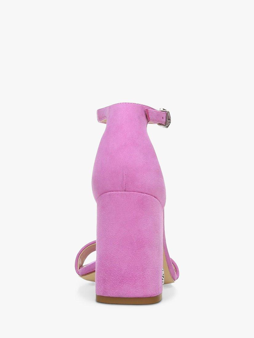 Product image 4 of 5, which shows Sam Edelman Daniella Heeled Sandals, Violet, 6.5