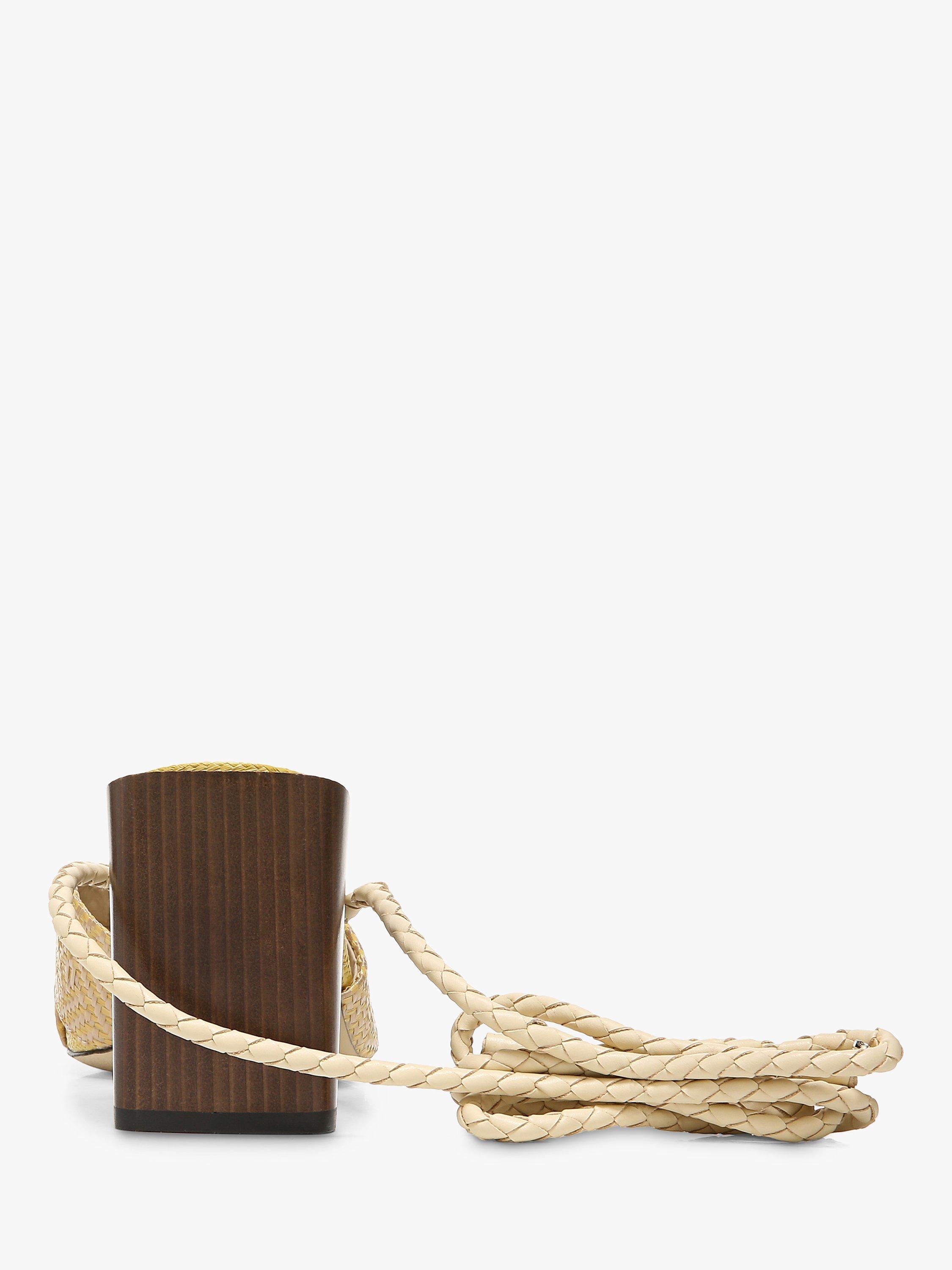 Product image 4 of 6, which shows Sam Edelman Bodhi Knot Detail Sandals, Natural, 9