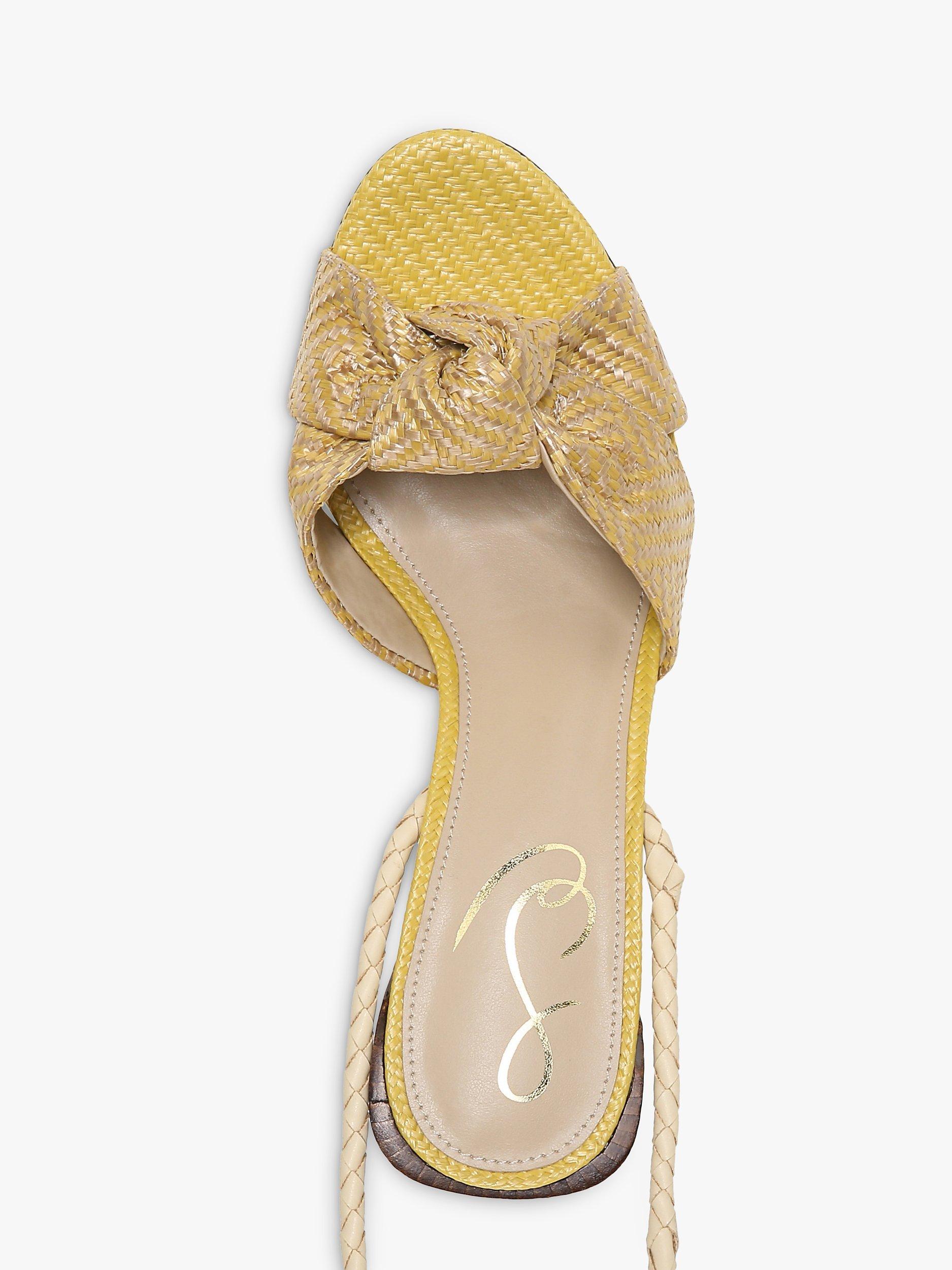 Product image 5 of 6, which shows Sam Edelman Bodhi Knot Detail Sandals, Natural, 9