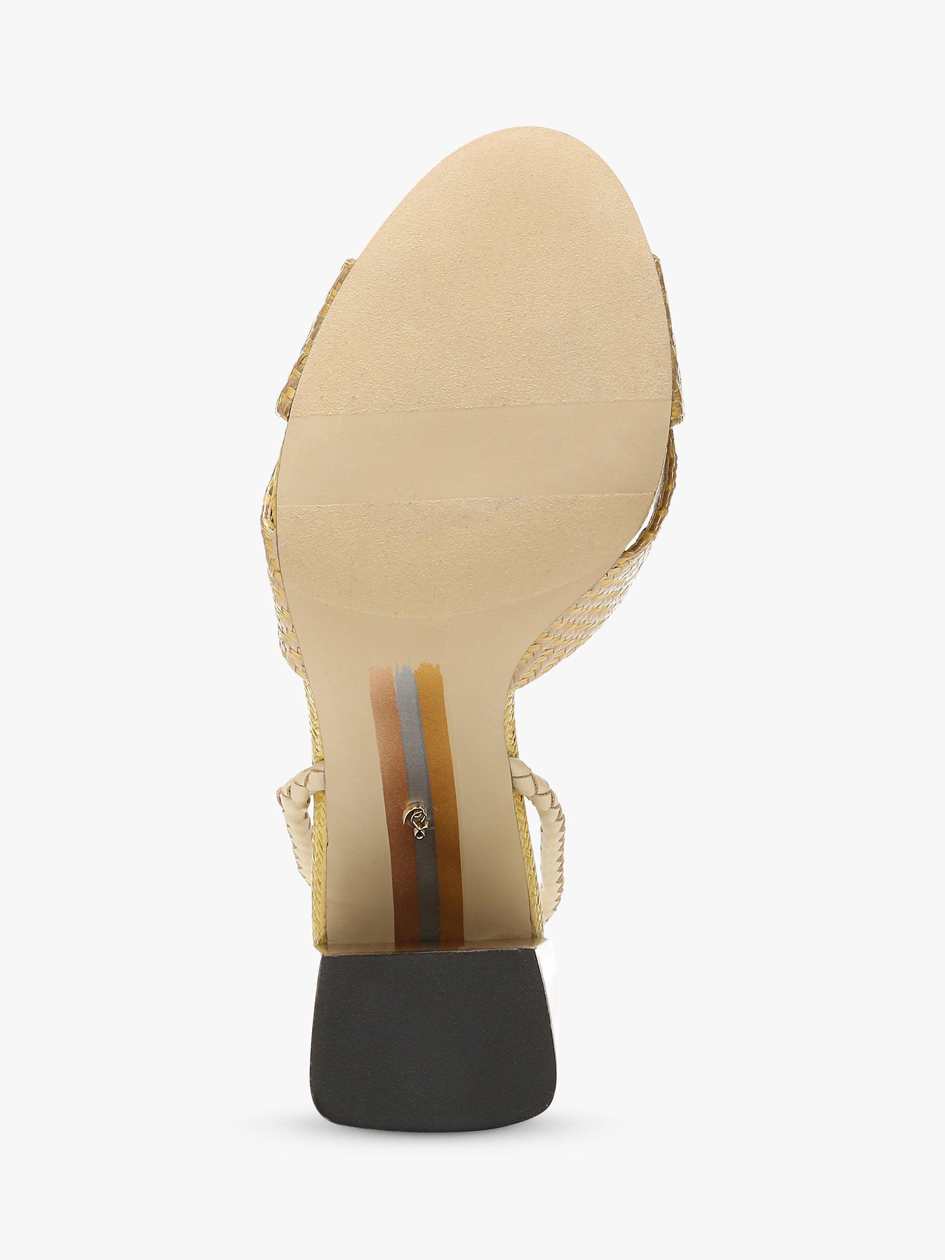 Product image 6 of 6, which shows Sam Edelman Bodhi Knot Detail Sandals, Natural, 9