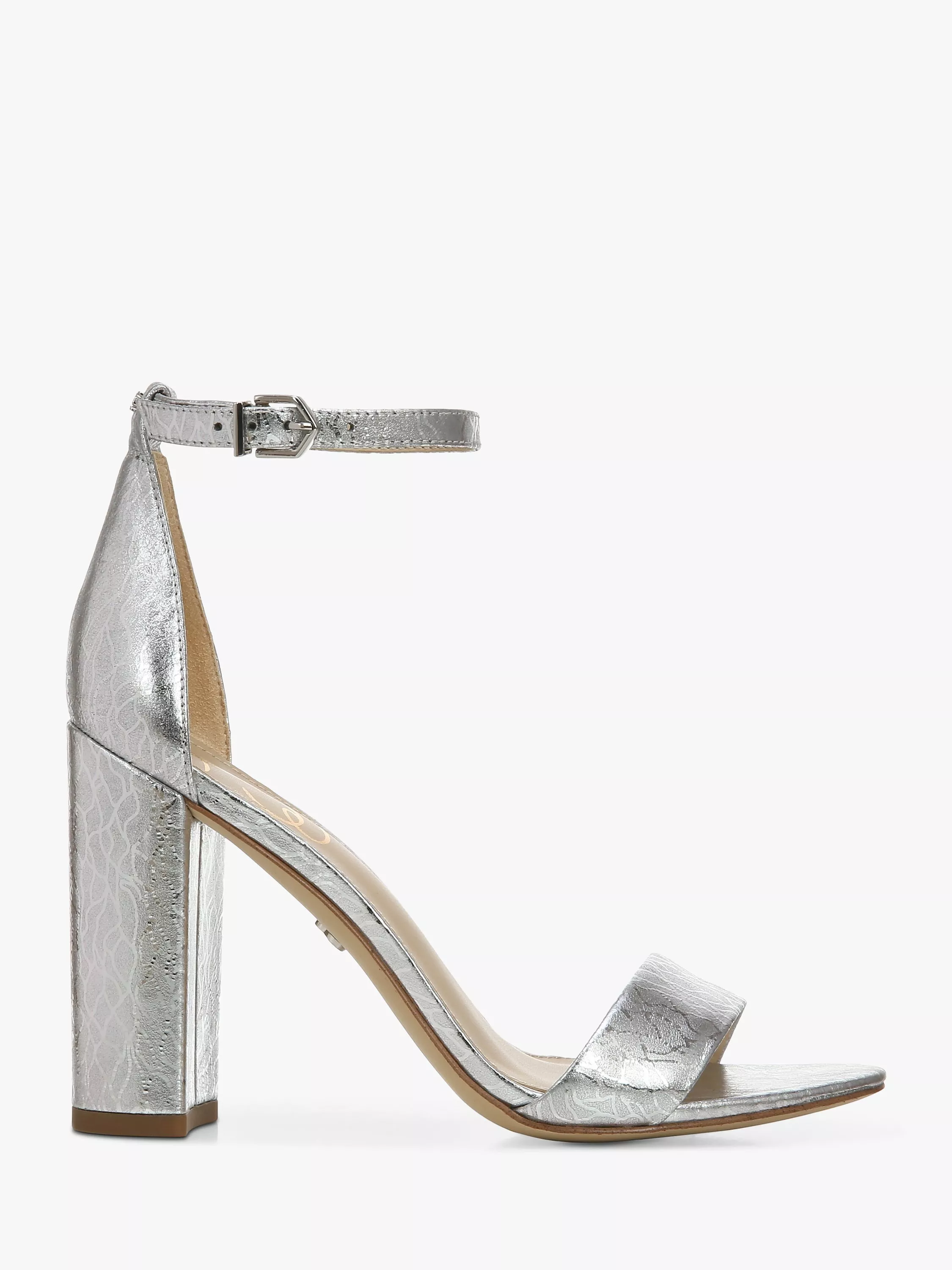 Sam edelman silver heels online