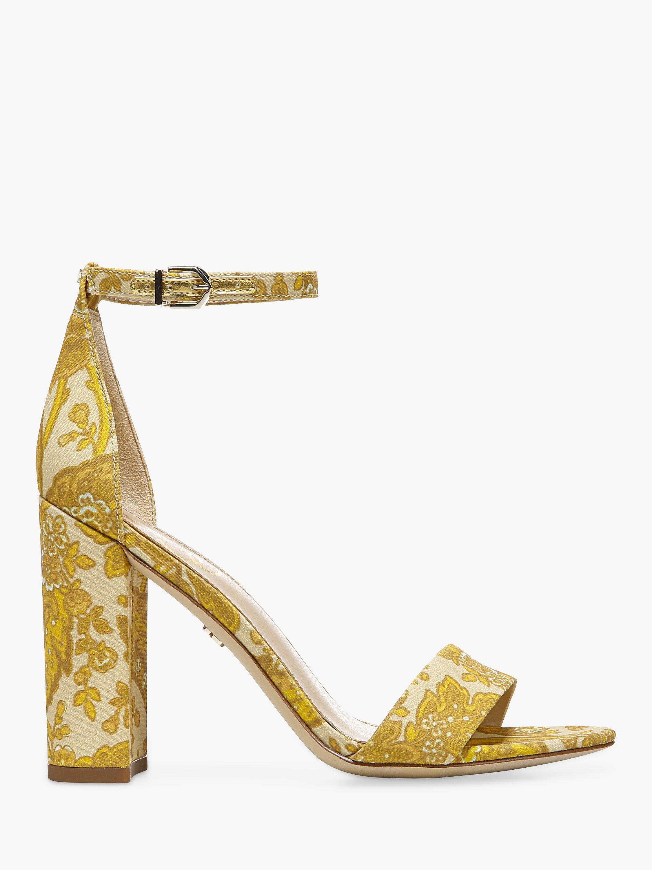 Sam Edelman Yaro Heeled Sandals Tumeric