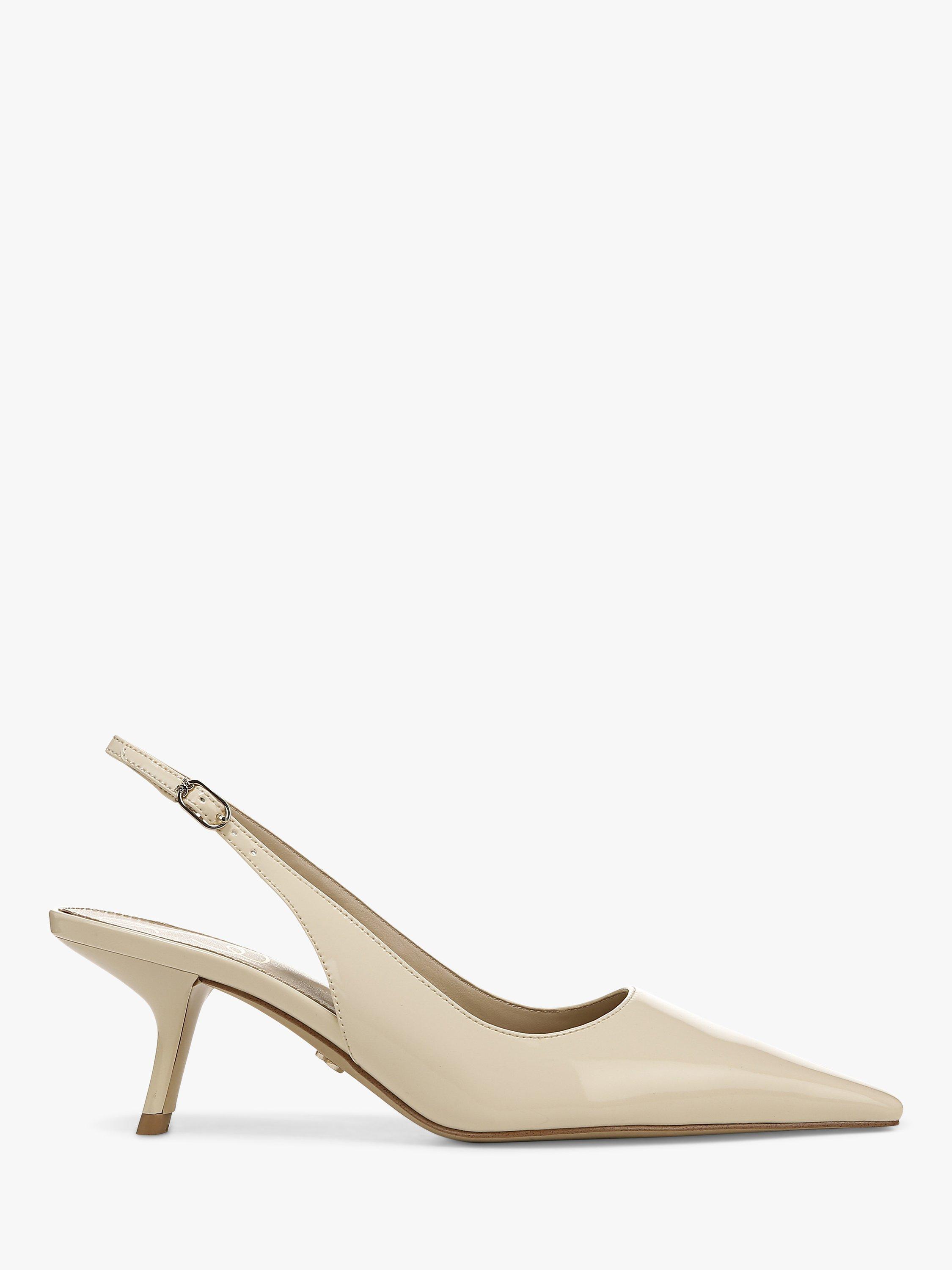 Product image 1 of 6, which shows Sam Edelman Bianka Slingback Court Shoes, Ivory, 3