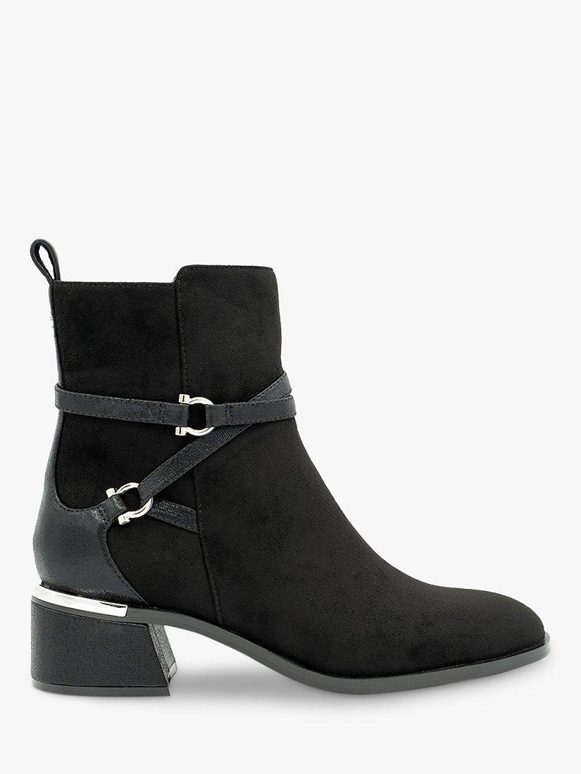 Paradox London Avalon Ankle Boots, Black