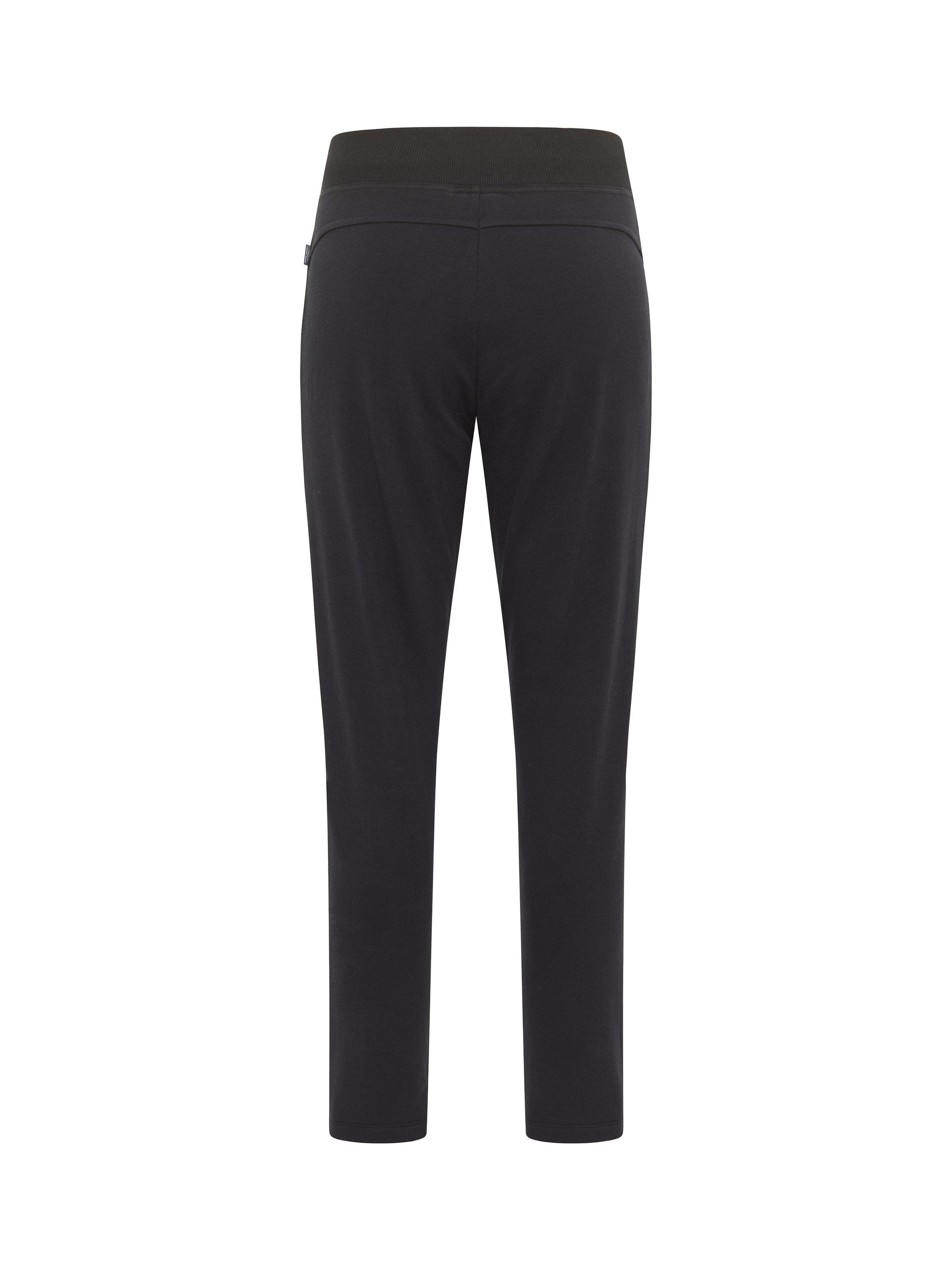 Product image 5 of 7, which shows Venice Beach Sherly Cotton Blend Joggers, Black, S