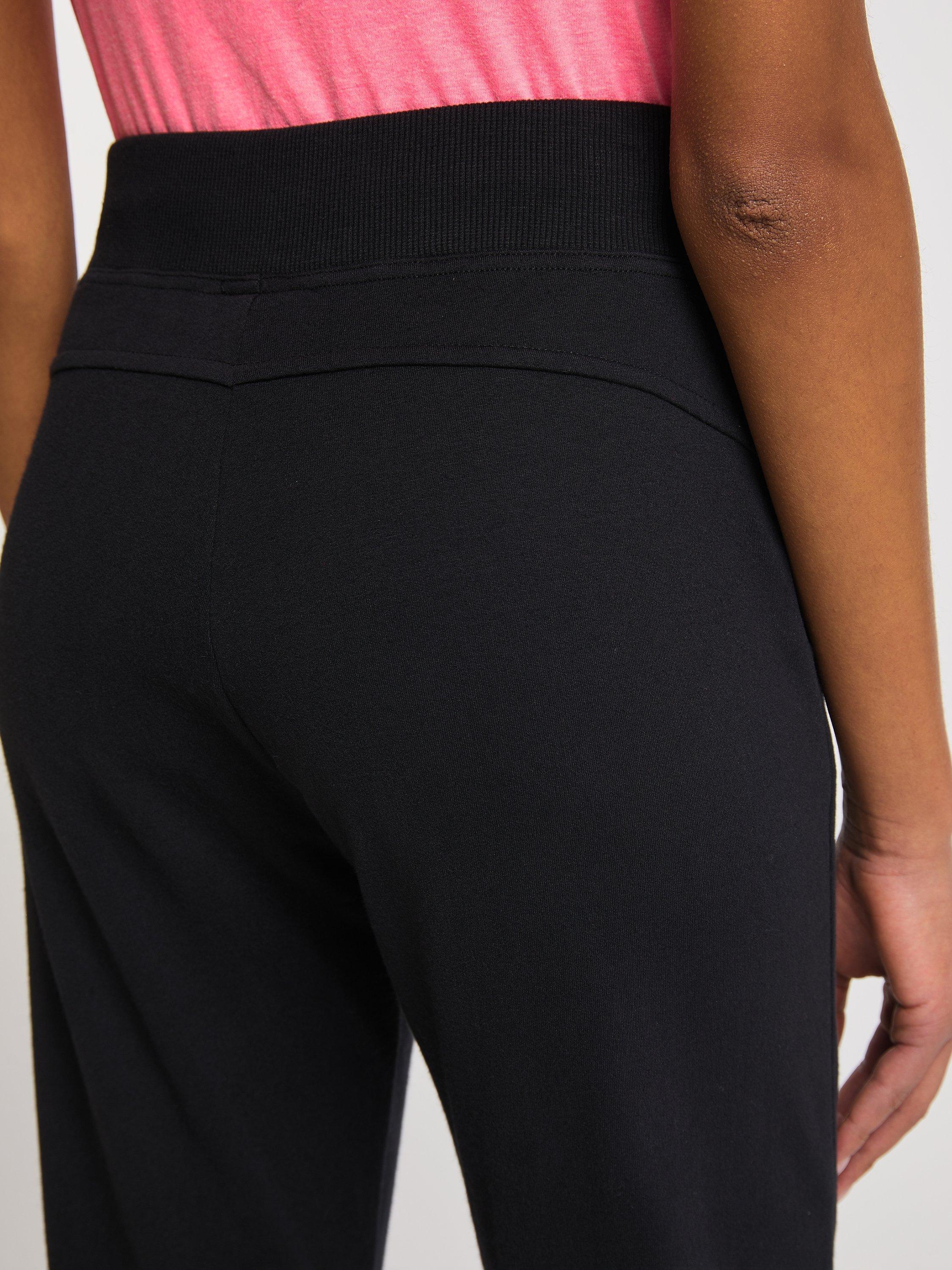 Product image 7 of 7, which shows Venice Beach Sherly Cotton Blend Joggers, Black, S